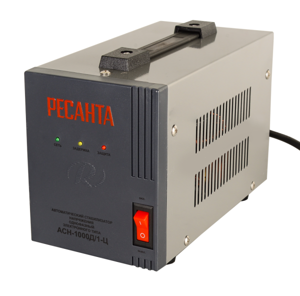 Стабилизатор напряжения Ресанта АСН-1000Д/1-Ц | Мототека Стабилизатор напряжения Ресанта АСН-1000Д/1-Ц | Мототека