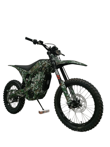 Электромотоцикл Regulmoto (Регулмото) ONE 74V камуфляж | Мототека